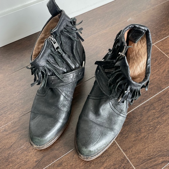All Saints Leather boots - Picture 1 of 5